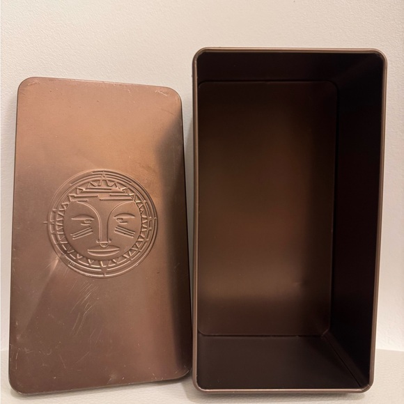 Rare 2008 Starbucks Coffee Company Metallic Brown Tin - Picture 1 of 9